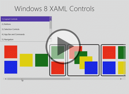 Windows 8 Using XAML, Part 03: Style Controls Trailer