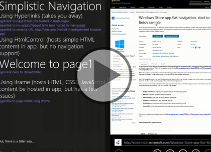 Windows 8 Using HTML5 and JS, Part 2: WinJS Trailer