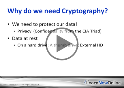 CASP, Part 1 of 9: Cryptography Trailer