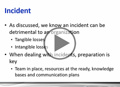 CASP, Part 8 of 9: Incident Response Trailer