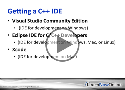 C++ 11, Part 1 of 4: Getting Started Trailer