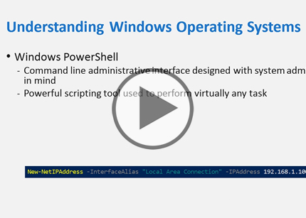 CompTIA A+ Cert, Part 12 of 13: Working with Operating Systems [Deprecated/Replaced]  Trailer