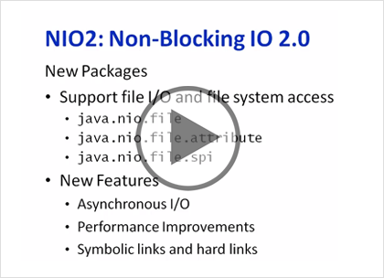 Java 7 SE, Part 2 of 4: IO, New IO, and Network Protocols Trailer