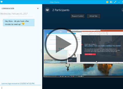 Office 365, Part 3 of 5: Skype for Business Trailer