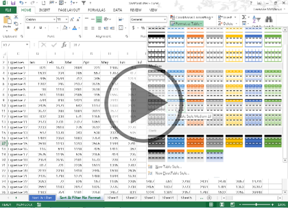 Microsoft Excel 2013, Part 4 of 5: Modifying Workbook Trailer