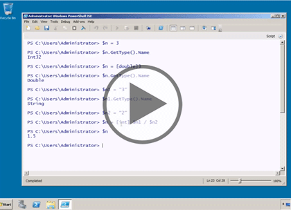 PowerShell 3.0, Part 2 of 4: Variables, Functions, and Objects Trailer