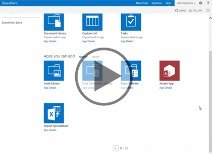 SharePoint 2013 Site Owner, Part 1 of 2: Templates Trailer