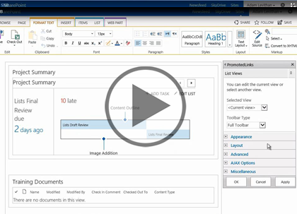 SharePoint 2013 Power User, Part 3 of 3: Pages and Solutions Trailer