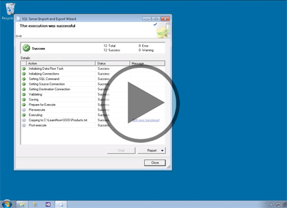SSIS 2014, Part 01 of 11: Concepts and Data Tools Trailer
