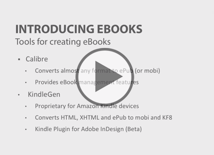 eBook Essentials, Part 2: Creating an ePub Trailer