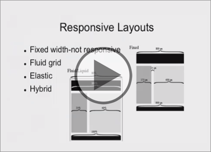 Responsive Websites, Part 2: Page Layout Trailer