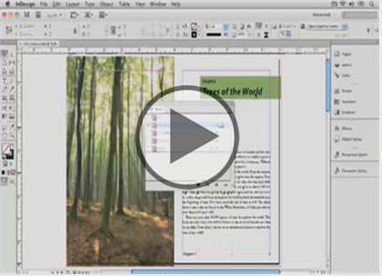 InDesign CS6, Part 06: Tables and Graphics Trailer