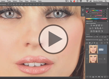 Photo Retouching with PS, Part 1: Before Retouching Trailer