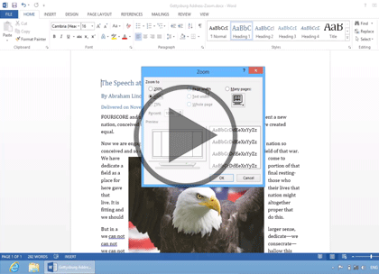 Word 2013, Part 1: Managing Documents Trailer