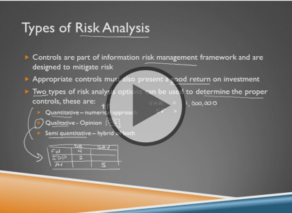 Certified Information Security Manager CISM, Part 2 of 4: Risk Management Trailer