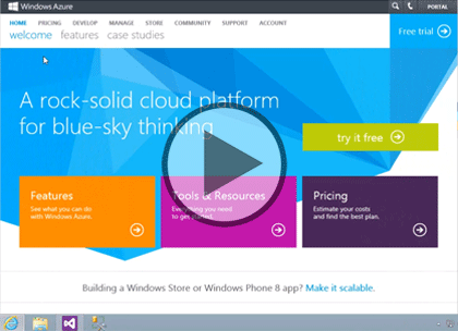 Windows Azure 2012, Part 6 of 8: SQL Azure and Websites Trailer