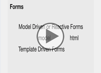 Learning Angular, Part 5 of 7: Forms Trailer