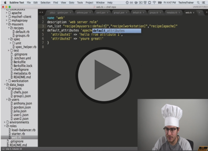 Chef, part 6 of 6: Environments and Data Bags Trailer