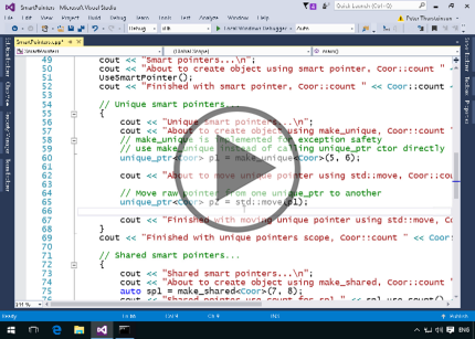 C++ 11, Part 3 of 4: Data Structures and Pointers Trailer