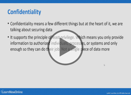 ITF+ CompTIA IT, Part 3 of 3: Database and Security Trailer