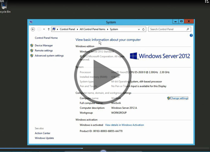 Windows Server 2012, Part 1 of 6: Installing and Core  Trailer