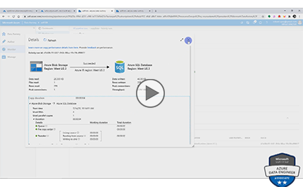 DP-203: Data Engineering in Microsoft Azure, Part 6 of 7: Monitor Data Processing Trailer