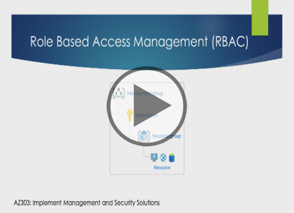 AZ-303 Microsoft Azure Architect Technologies, Part 2 of 4: Management and Security Solutions Trailer