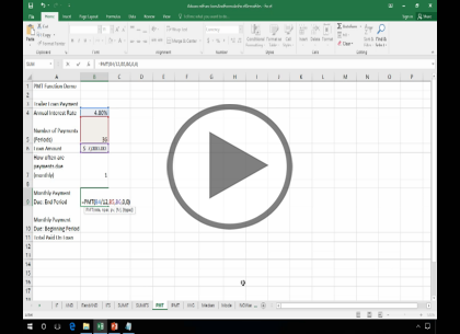 Microsoft Excel 365 Data Analysis, Part 1 of 4: Functions and Formulas Trailer