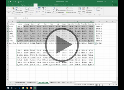 Microsoft Excel 365 Data Analysis, Part 4 of 4: Analytical Tools Trailer