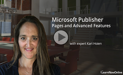 Microsoft Publisher 365, Part 4 of 4: Pages and Advanced Features