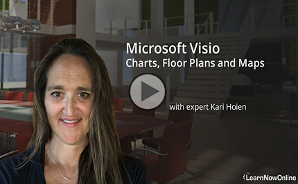 Microsoft Visio 365, Part 4 of 6: Charts, Floorplans and Maps Trailer