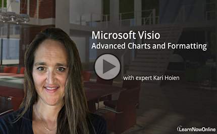 Microsoft Visio 365, Part 5 of 6: Advanced Charts and Formatting Trailer