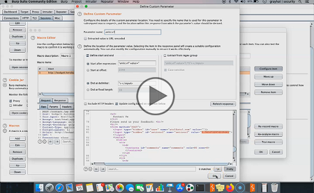 Burp Suite Community Edition, Part 3 of 4: Macros and Sessions Trailer