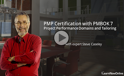 PMP® Certification PMBOK® 7, Part 3 of 5: Project Performance Domains and Tailoring Trailer