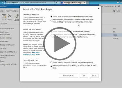 SharePoint 2013 Administrator, Part 3 of 5: Sites Trailer