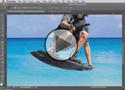 Photoshop CS6, Part 09: Smart Filters, Size & Text Trailer