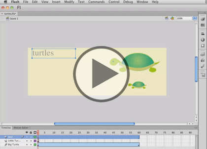 Flash Professional CS6 Tips, Part 2: Animation Trailer