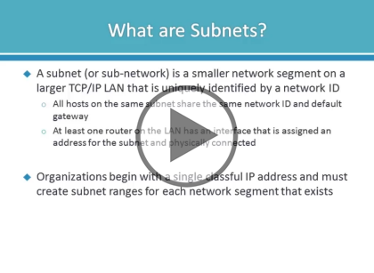 Microsoft Networking with Windows Server 2016, Part 1 of 9: IP Addressing Trailer